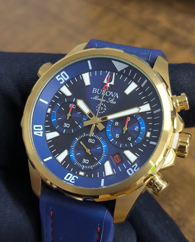Relógio bulova marine star: por que a linha segue chamando atenção entre os esportivos?